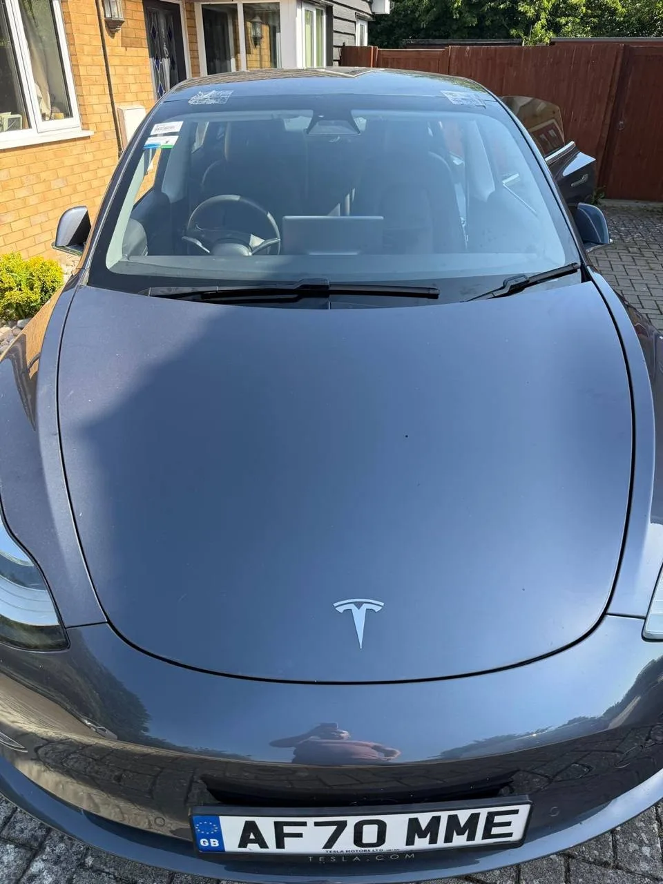 Tesla windscreen replacement from the Windscreens Ltd archive
