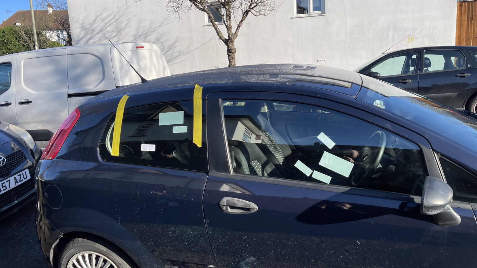 Car door glass repair